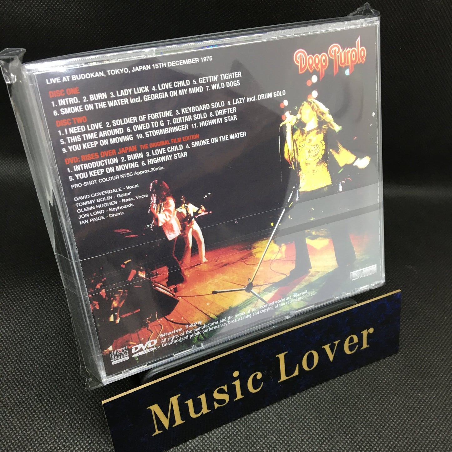 DEEP PURPLE / BUDOKAN 1975 (2CDR+1DVDR)
