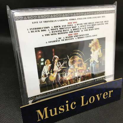 LED ZEPPELIN / LIVE IN STOKE 1973 SOUNDBOARD (2CD)