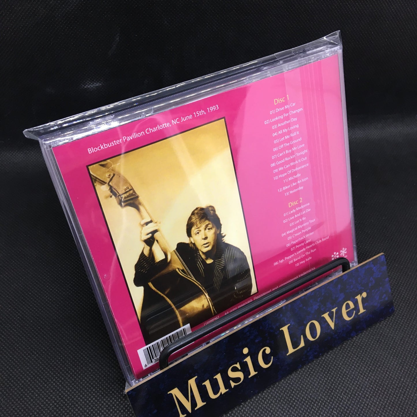 PAUL McCARTNEY / PAUL IS LIVE IN NC SOUNDBOARD (2CDR)