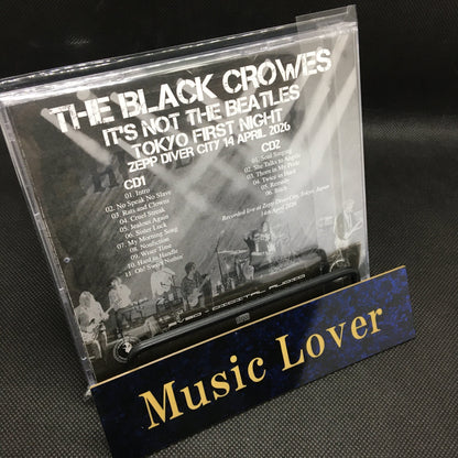 THE BLACK CROWES / IT’S NOT THE BEATLES 2026/04/14 TOKYO FIRST NIGHT (2CD)