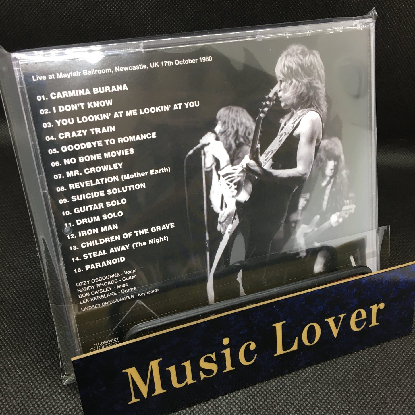 OZZY OSBOURNE / MAYFAIR BALLROOM 1980 (1CD)