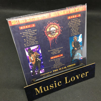 GUNS N' ROSES / SUSAN'S BIRTHDAY PARTY ROSES IN YOKOHAMA (3CD+1DVDR)