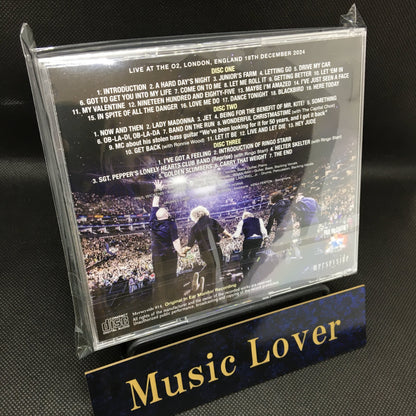 PAUL McCARTNEY / LONDON 2024 2ND NIGHT ‘GOT BACK’ FINAL SHOW ORIGINAL IN EAR MONITOR RECORDING (3CD)