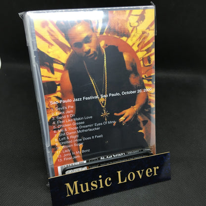 D'ANGELO / SAO PAULO JAZZ FESTIVAL 2000 Pro-Shot (1DVD)