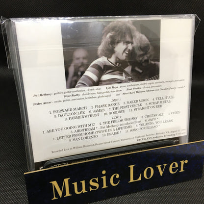 PAT METHENY GROUP / LIVE IN BERKELEY 850802 (2CDR)