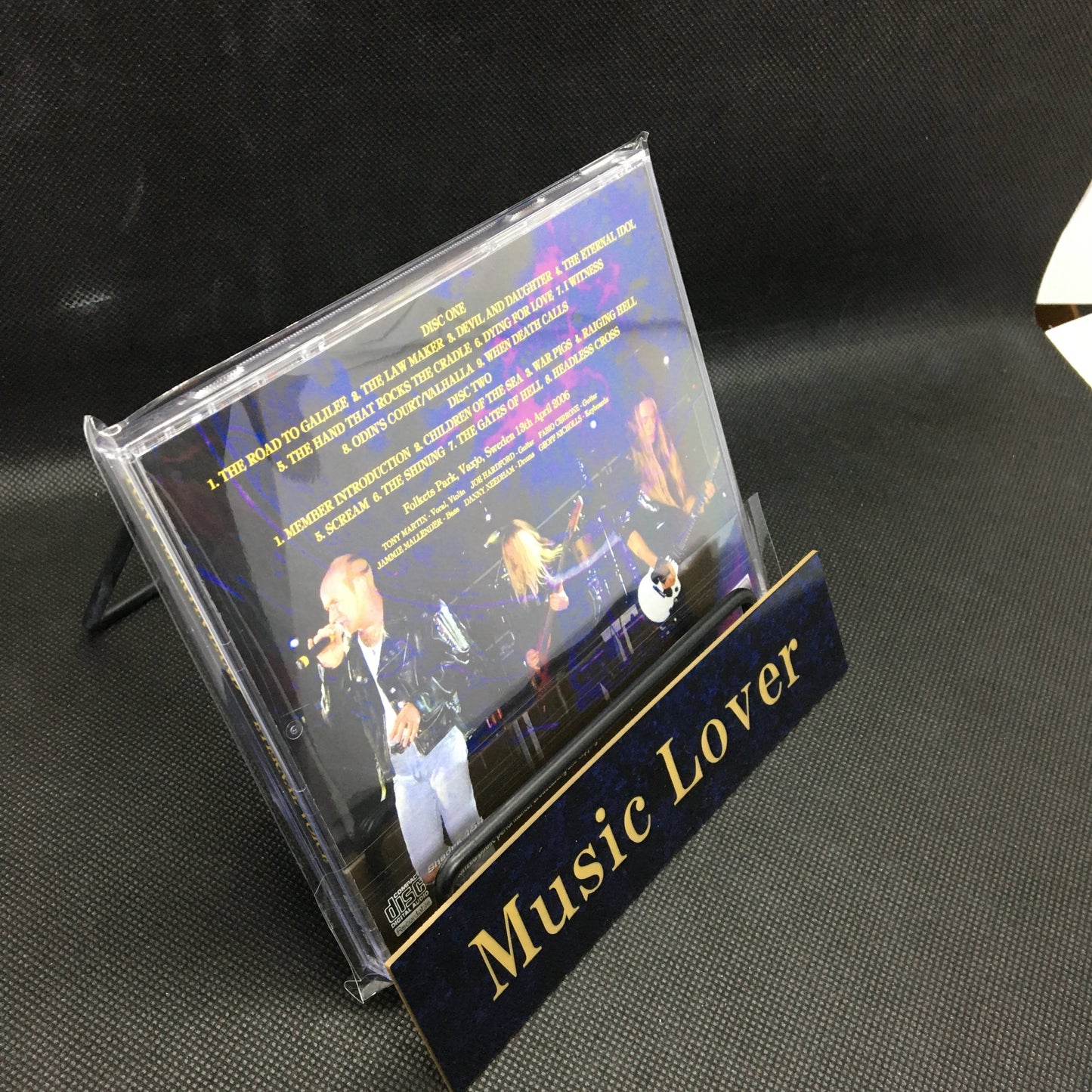TONY MARTIN BAND / ETERNAL VOICE VAXJO 2006 (2CDR)