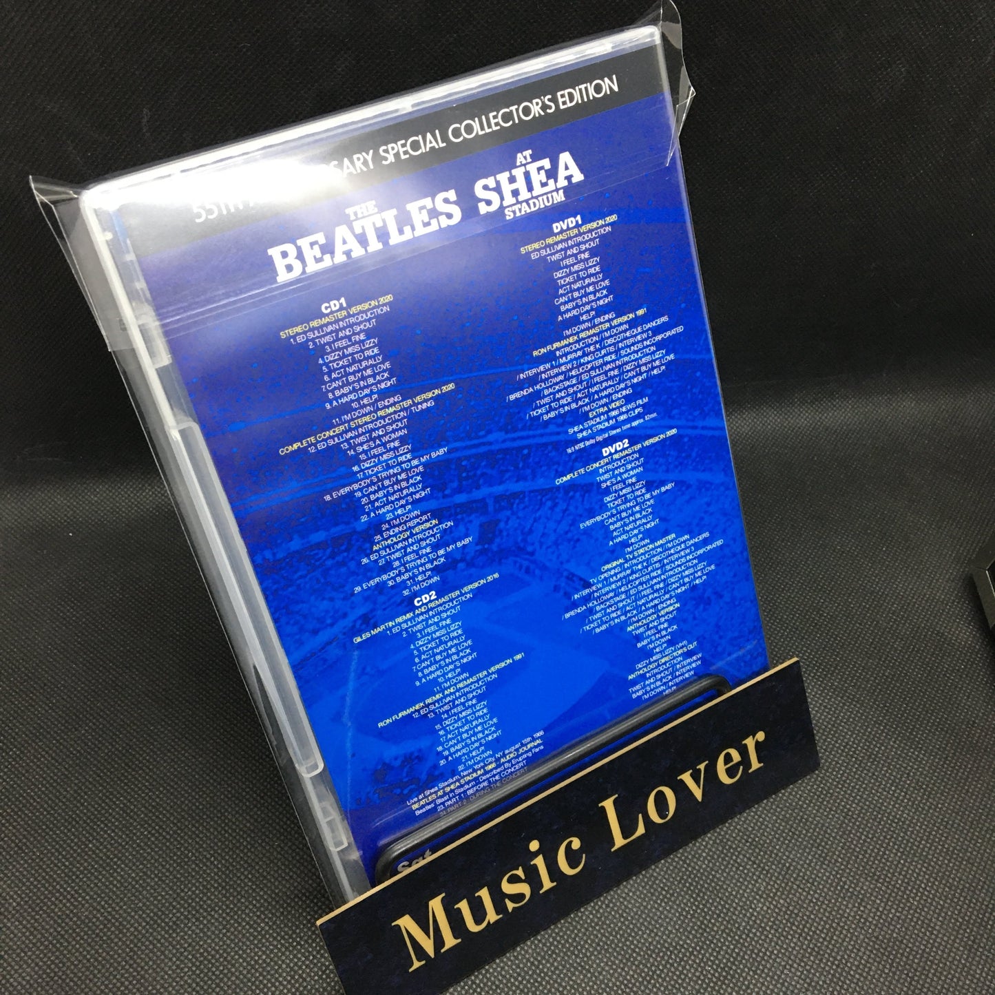 The Beatles At Shea Stadium 55th Anniversary Collectors Edition 2 CD 2 DVD Set