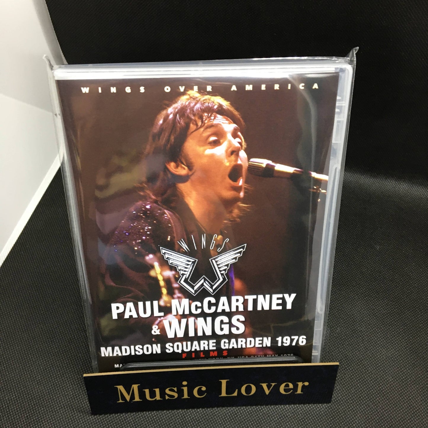 PAUL McCARTNEY & WINGS / MADISON SQUARE GARDEN 1976: FILMS (1DVDR)