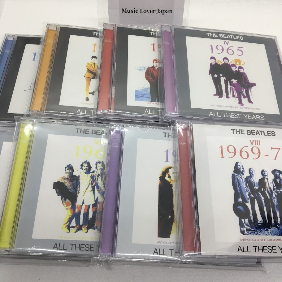 THE BEATLES / ALL THESE YEARS 1-8 Set ANTHOLOGY REVISED AND EXPANDED EDITION (16CD)