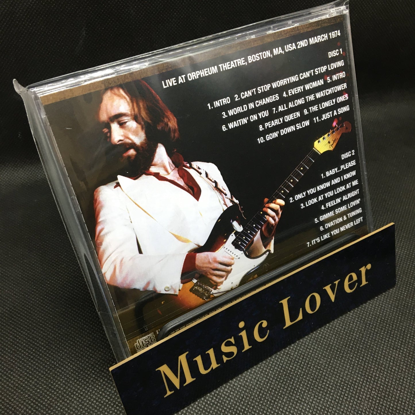 DAVE MASON / BOSTON 1974 STEVE HOPKINS MASTER (2CDR)