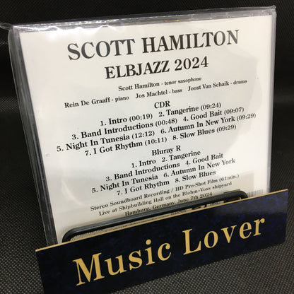 SCOTT HAMILTON / ELBJAZZ 2024 STEREO SOUNDBOARD (1CDR)
