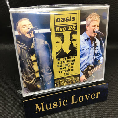 OASIS / METLIFE STADIUM, EAST RUTHERFORD. AUGUST 31ST SEPTEMBER 1ST 2025 (2CDR+2BDR)