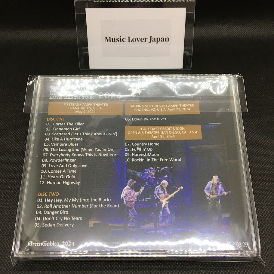 NEIL YOUNG / 2024 LOVE EARTH TOUR (2CD)