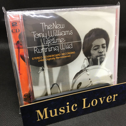 The New Tony Williams Lifetime / Running Wild STEREO SOUNDBOARD (2CD)
