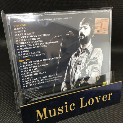 ERIC CLAPTON / HAMMERSMITH ODEON 1974 2ND NIGHT MULTITRACK MASTER (2CD)
