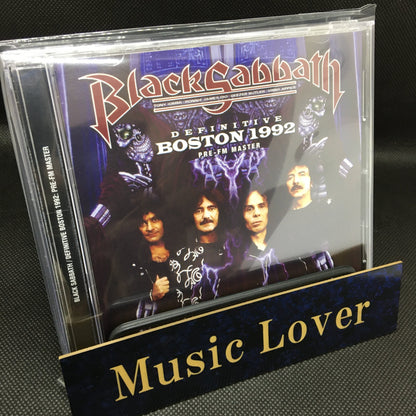 BLACK SABBATH / DEFINITIVE BOSTON 1992 PRE-FM MASTER (2CD+1DVD)