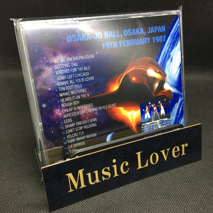 ZZ TOP / OSAKA 1987 (1CDR)