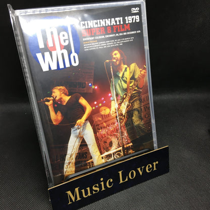 THE WHO / CINCINNATI 1979 SUPER 8 FILM (1DVDR)