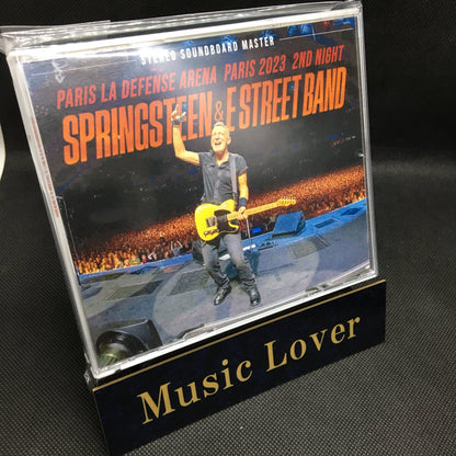 BRUCE SPRINGSTEEN & E STREET BAND / PARIS 2023 2ND NIGHT STEREO SOUNDBOARD (3CDR)