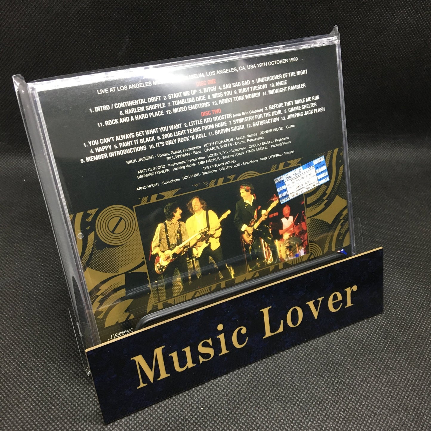 THE ROLLING STONES / LOS ANGELES 1989 2ND NIGHT MIKE MILLARD MASTER TAPES (2CD)