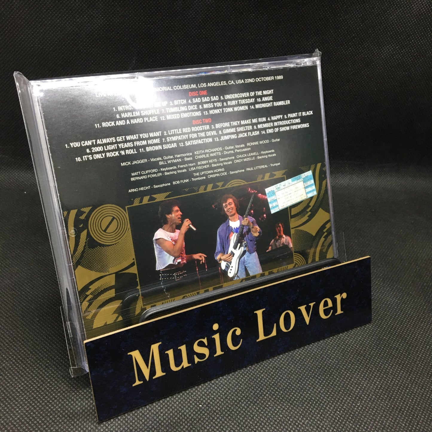 THE ROLLING STONES / LOS ANGELES 1989 FINAL NIGHT MIKE MILLARD MASTER TAPES (2CD)