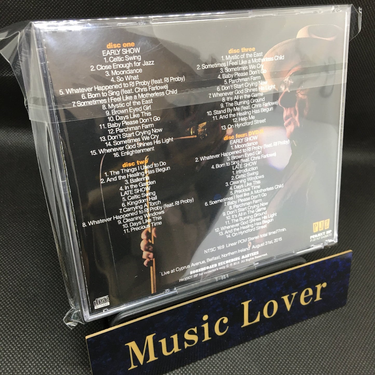 VAN MORRISON / UP ON CYPRUS AVENUE (3CDR+1DVDR)