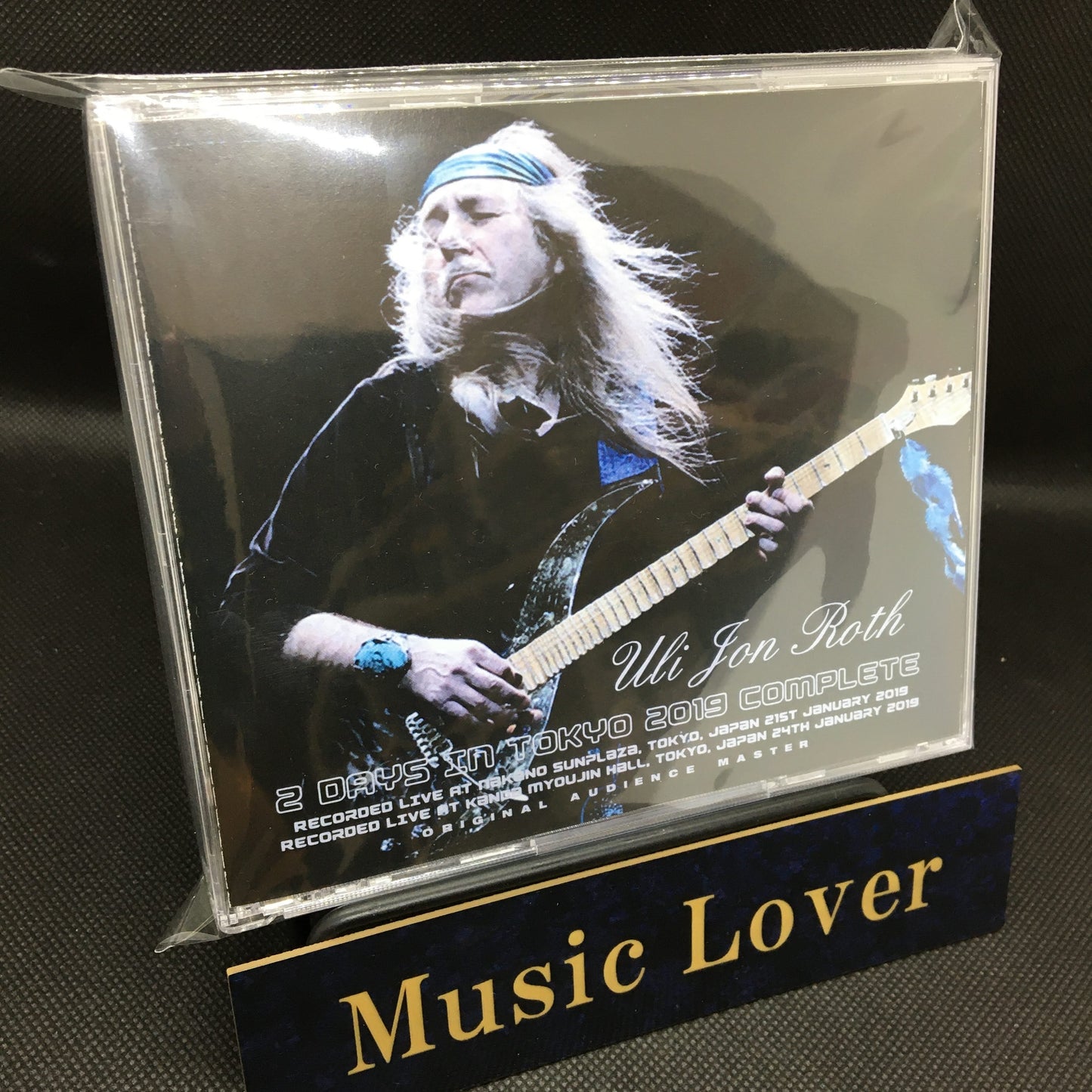 Uli Jon Roth / 2 Days in Tokyo 2019 Complete ORIGINAL AUDIENCE MASTER (4CDR with Bonus DVDR)