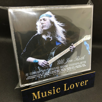 Uli Jon Roth / 2 Days in Tokyo 2019 Complete ORIGINAL AUDIENCE MASTER (4CDR with Bonus DVDR)