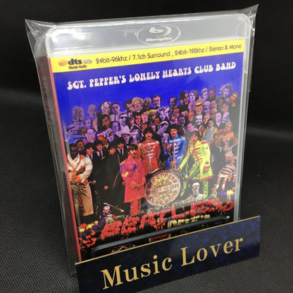 The Beatles / SGT. PEPPER'S LONELY HEARTS CLUB BAND 24bit-96khz / 7.1ch Surround, 24bit-192khz / Stereo & Mono (1BDR) DTS-HD Master Audio