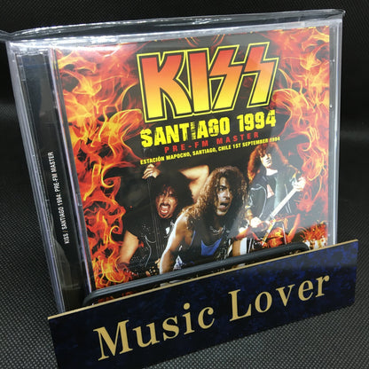 KISS / SANTIAGO 1994 PRE-FM MASTER (2CD+1DVDR)