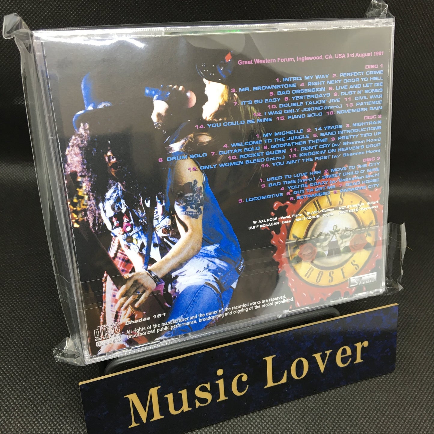 GUNS N' ROSES / 3:36 A.M. ENDED (3CDR)