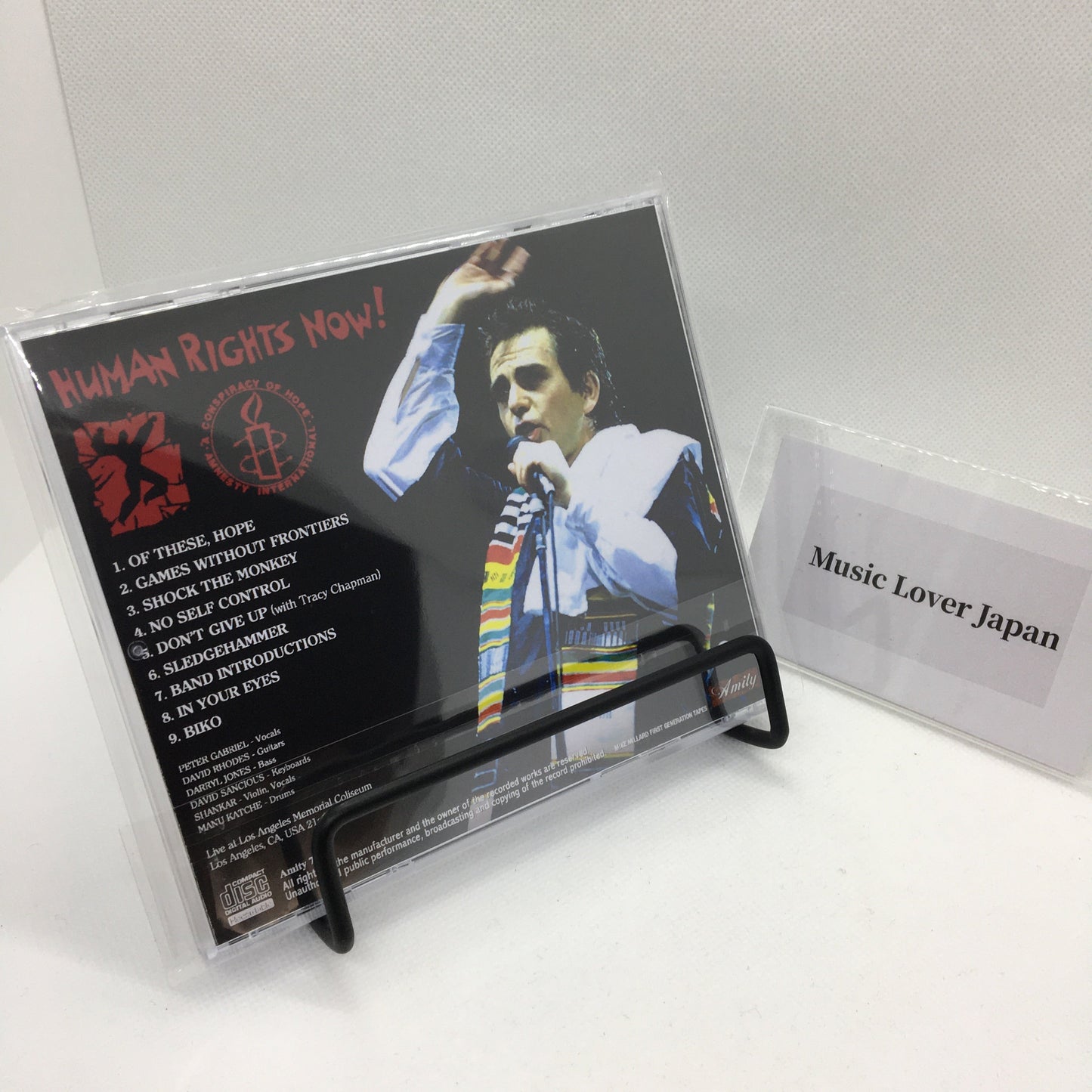 PETER GABRIEL / LOS ANGELES 1988 MIKE MILLARD 1ST GENERATION TAPES (1CDR)