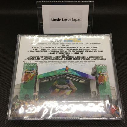 THE ROLLING STONES / NEW ORLEANS JAZZ & HERITAGE FESTIVAL 2024 (2CD)