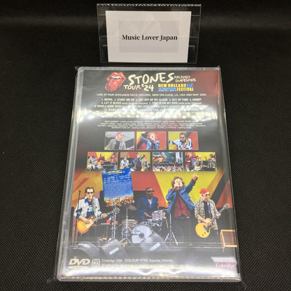 THE ROLLING STONES / NEW ORLEANS JAZZ & HERITAGE FESTIVAL 2024 THE VIDEO (1DVDR)