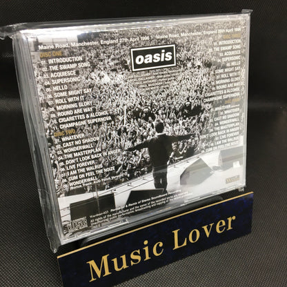 OASIS / DEFINITIVE MAINE ROAD 1996 2 DAYS REMASTER & REMIX STEREO SOUNDBOARD (4CD)