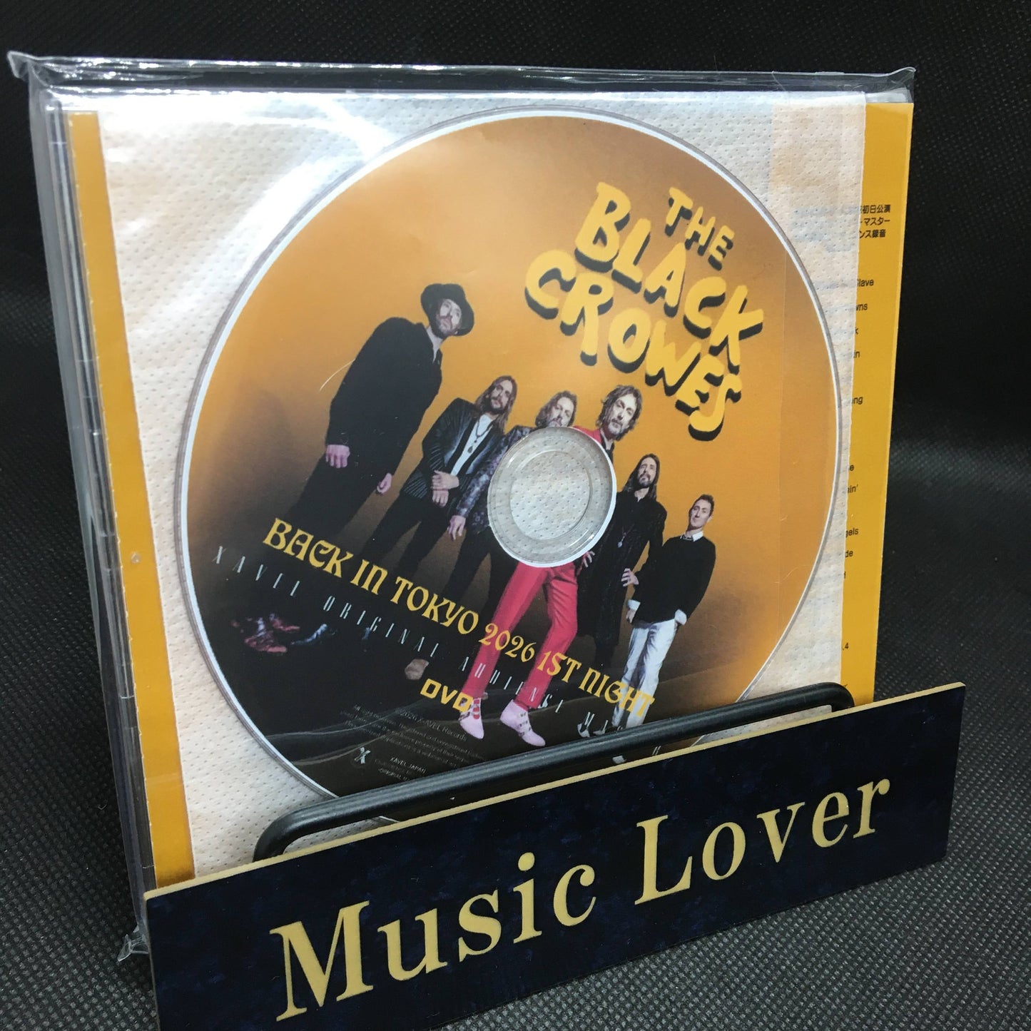 THE BLACK CROWES / BACK IN TOKYO 2026 1ST NIGHT -XAVEL ORIGINAL MASTER (2CDR+1DVDR)