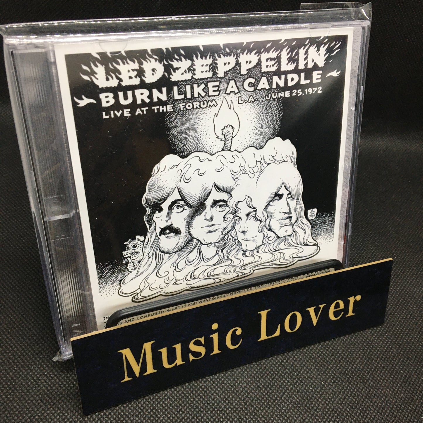 Led Zeppelin Burn Like A Candle 3CD Moonchild