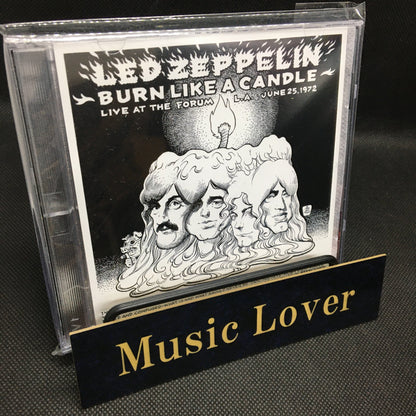 Led Zeppelin Burn Like A Candle 3CD Moonchild