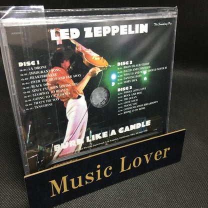 Led Zeppelin Burn Like A Candle 3CD Moonchild