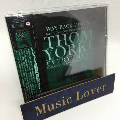 Thom Yorke / Way Back Down Everything Japan Tour 2024 Tokyo 4th Night Limited Edition (2CDR+1DVDR)