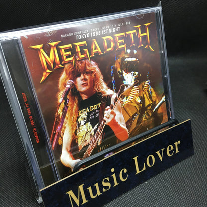 MEGADETH / TOKYO 1988 1ST NIGHT (1CD)