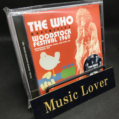 THE WHO / DEFINITIVE WOODSTOCK FESTIVAL 1969 (1CD+1DVD)