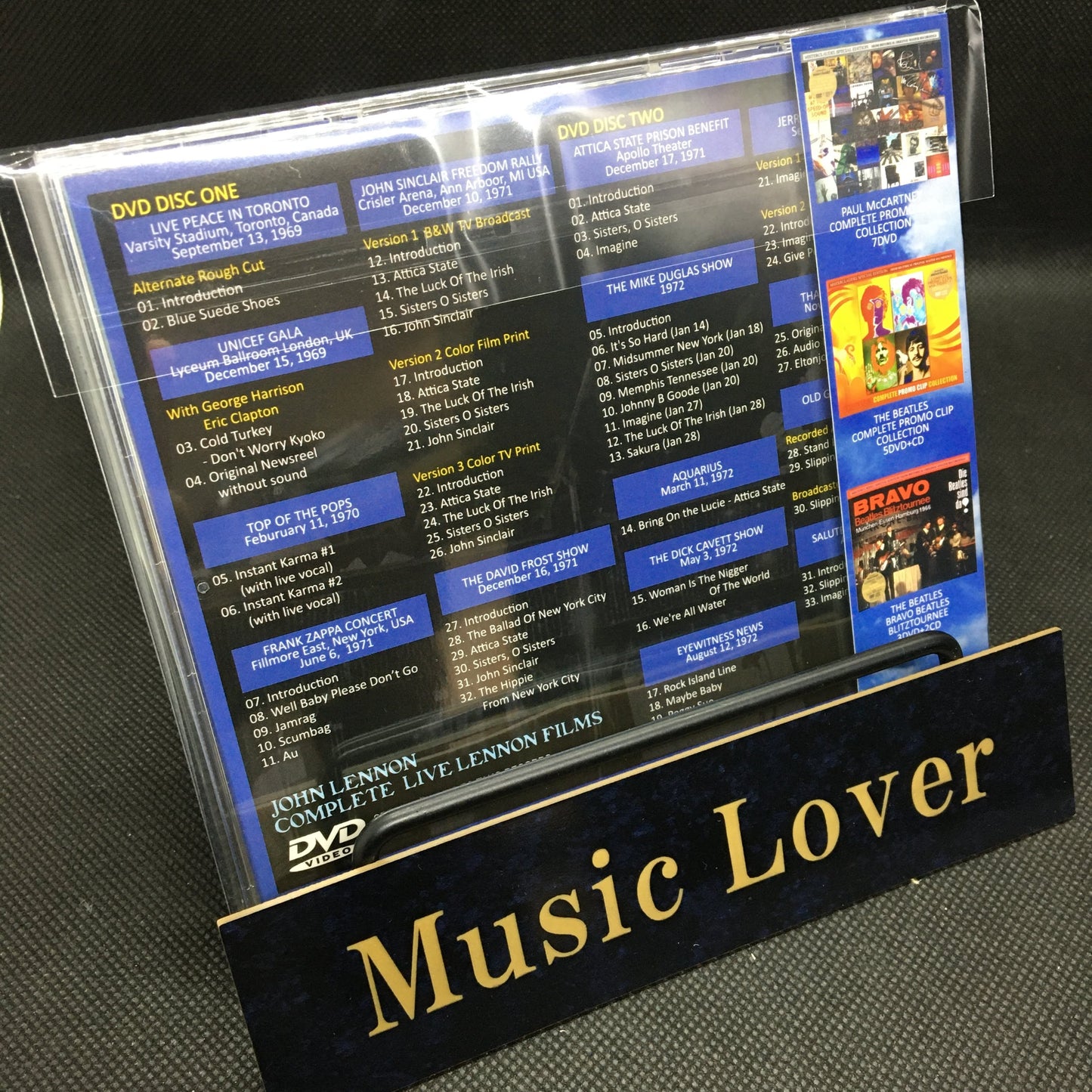 JOHN LENNON / COMPLETE LIVE LENNON FILMS 【2DVD】
