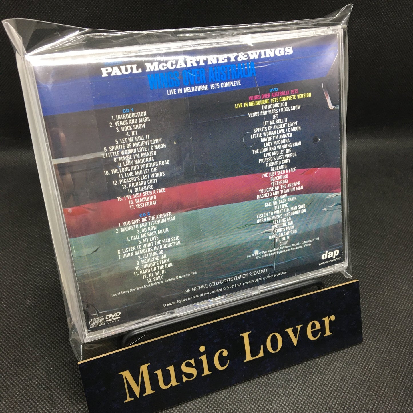 Paul McCartney Wings Over Australia 1975 Premium Collectors Edition 3CD 3DVD Set