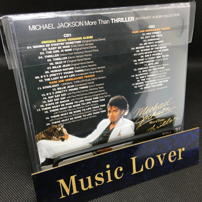 MICHAEL JACKSON / MORE THAN "THRILLER" ORIGINAL DEMO VERSIONS+RARE AND UNRELEASED TRACKS (2CD)