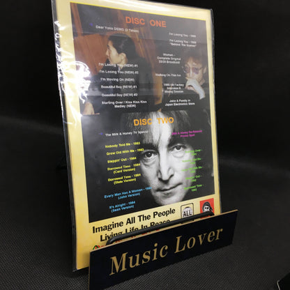John Lennon / The 1980 Video Collection (2DVD) Booklet HMC TMOQ Gazette