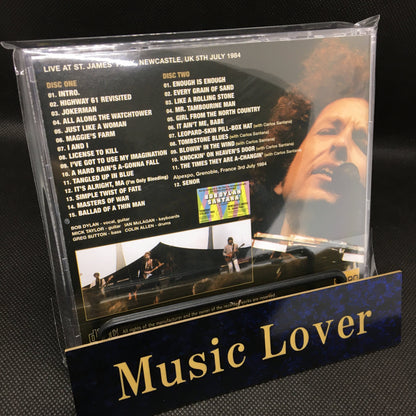 BOB DYLAN / NEWCASTLE 1984 STEREO SOUNDBOARD (2CD)