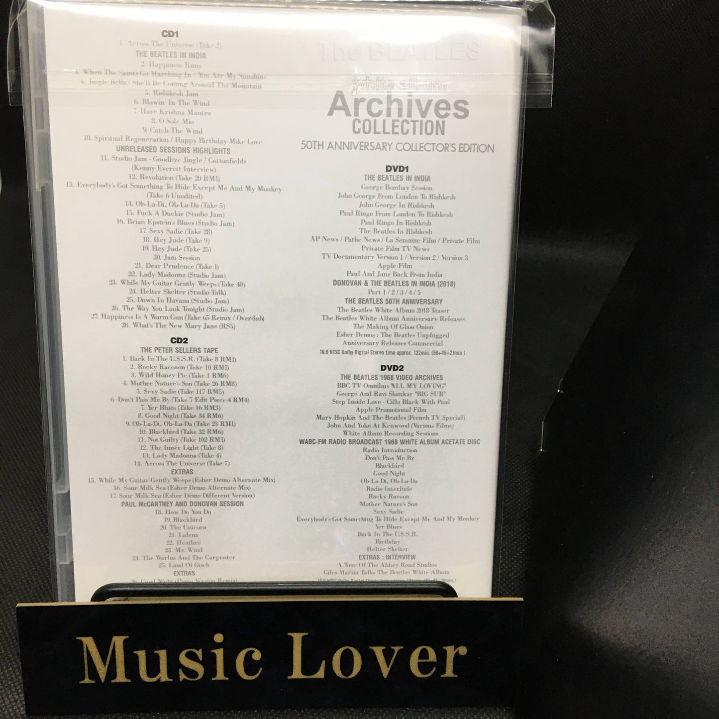 The Beatles White Album 50th Archives Collection 2CD 2DVD