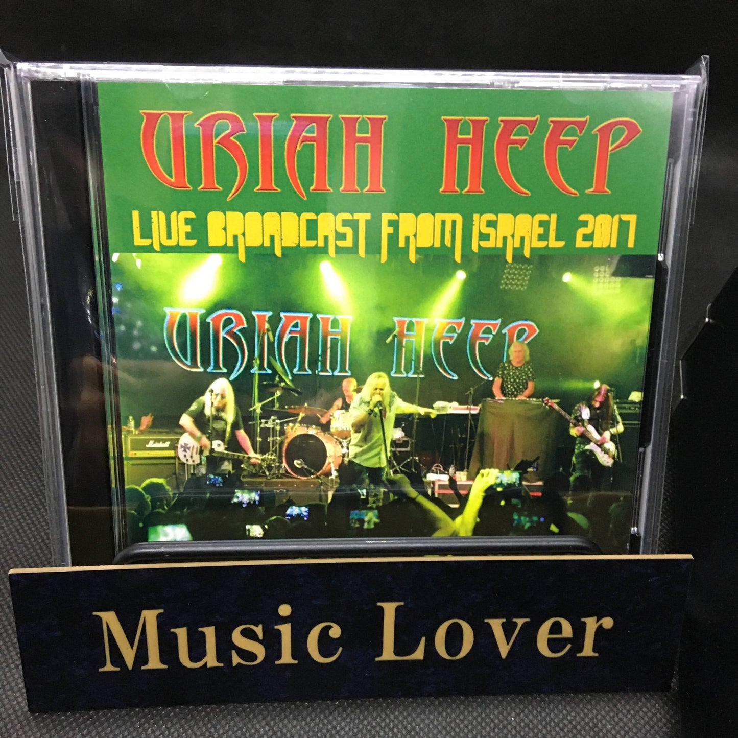 URIAH HEEP / LIVE BROADCAST FROM ISRAEL 2017 SOUNDBOARD (2CDR)