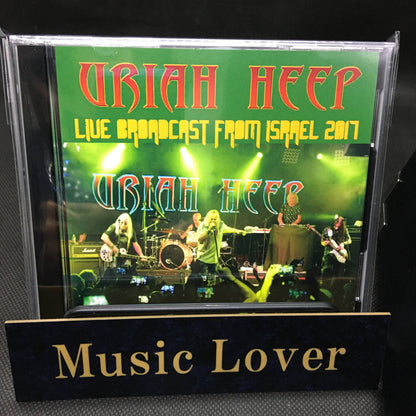 URIAH HEEP / LIVE BROADCAST FROM ISRAEL 2017 SOUNDBOARD (2CDR)